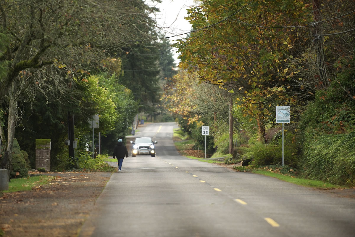 East Old Evergreen Highway: Neighbors are trying to raise $100,000 to start moving toward a pedestrian path along Old Evergreen Highway.