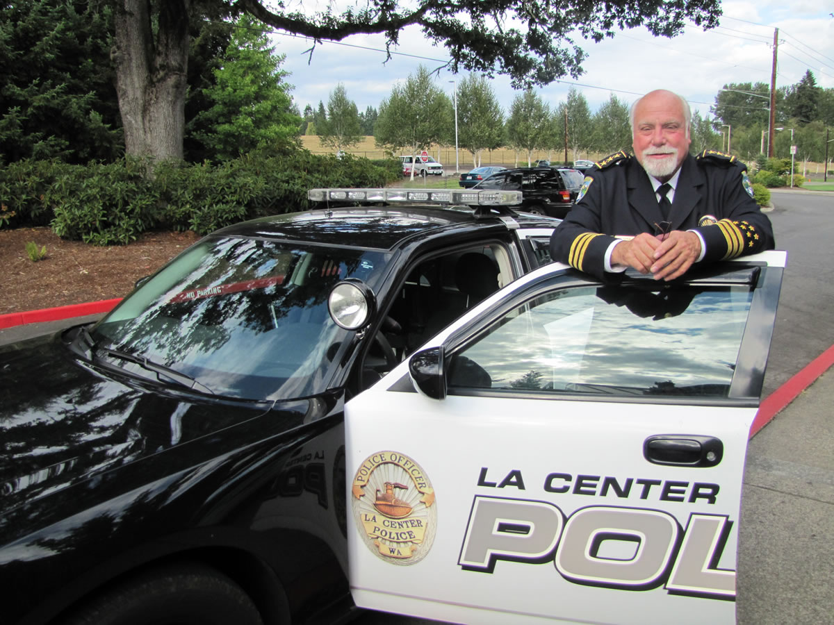 La Center Police Chief Tim Hopkin is retiring after 16 years as chief and 41 years in law enforcement.