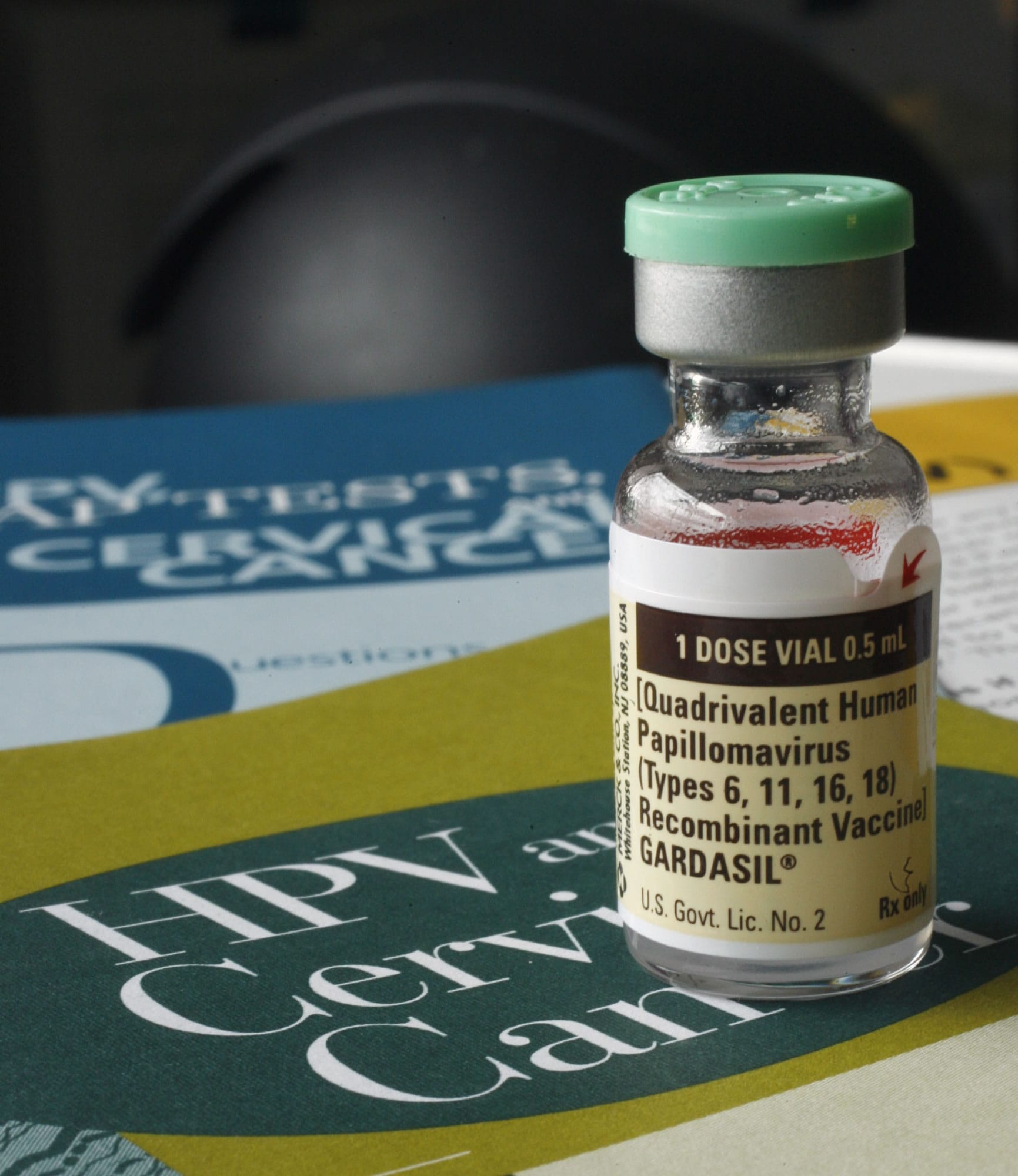 Associated Press files
Gardasil protects against four strains of human papilloma virus, which causes genital warts and cervical cancer. It generated more than $1.6 billion in 2012 sales for Merck.
