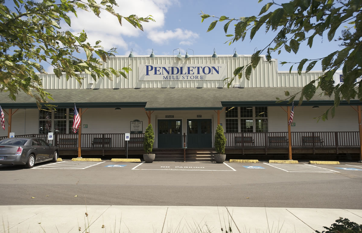The Pendleton Mill Store in Washougal will be the site of some of this weekend's events celebrating Pendleton Woolen Mills' 100th anniversary.