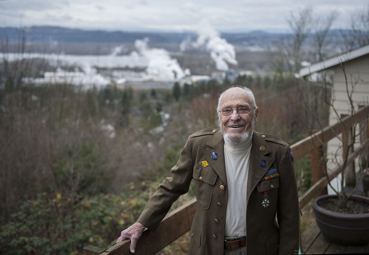 Dr. Ed McAninch, a longtime Camas physician, is a recent recipient of the Legion of Honor medal from the French government as one of the American veterans who helped liberate France during World War II.