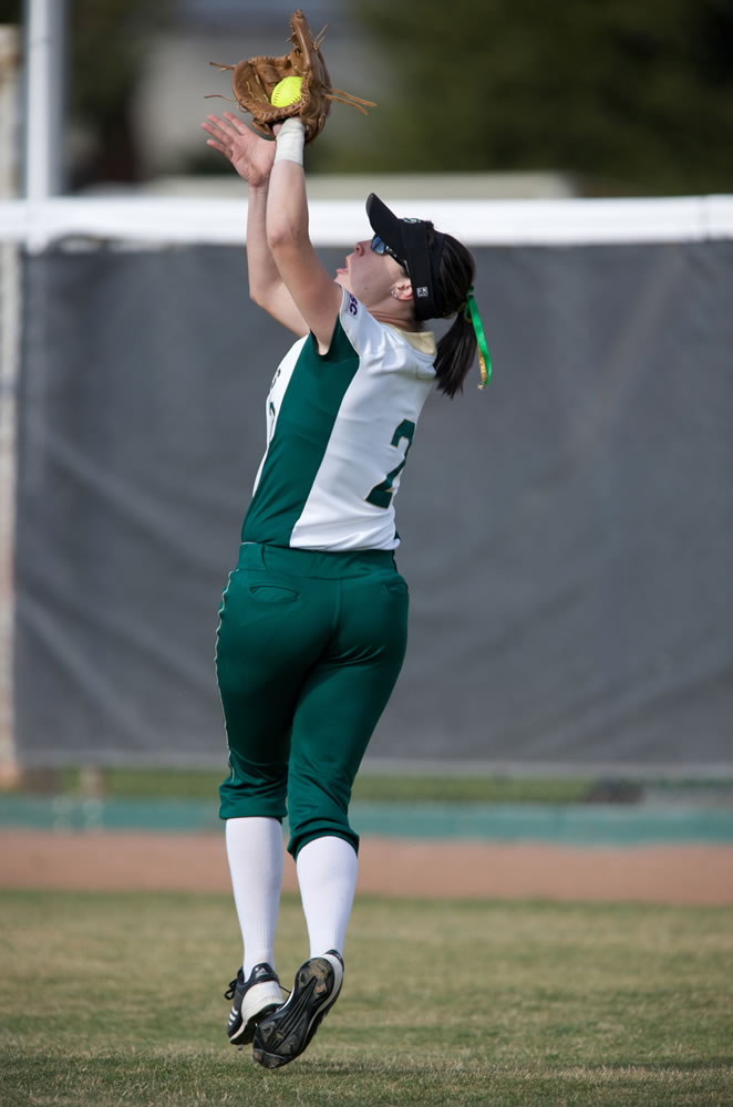 Sacramento State softball outfielder Paige Martin.