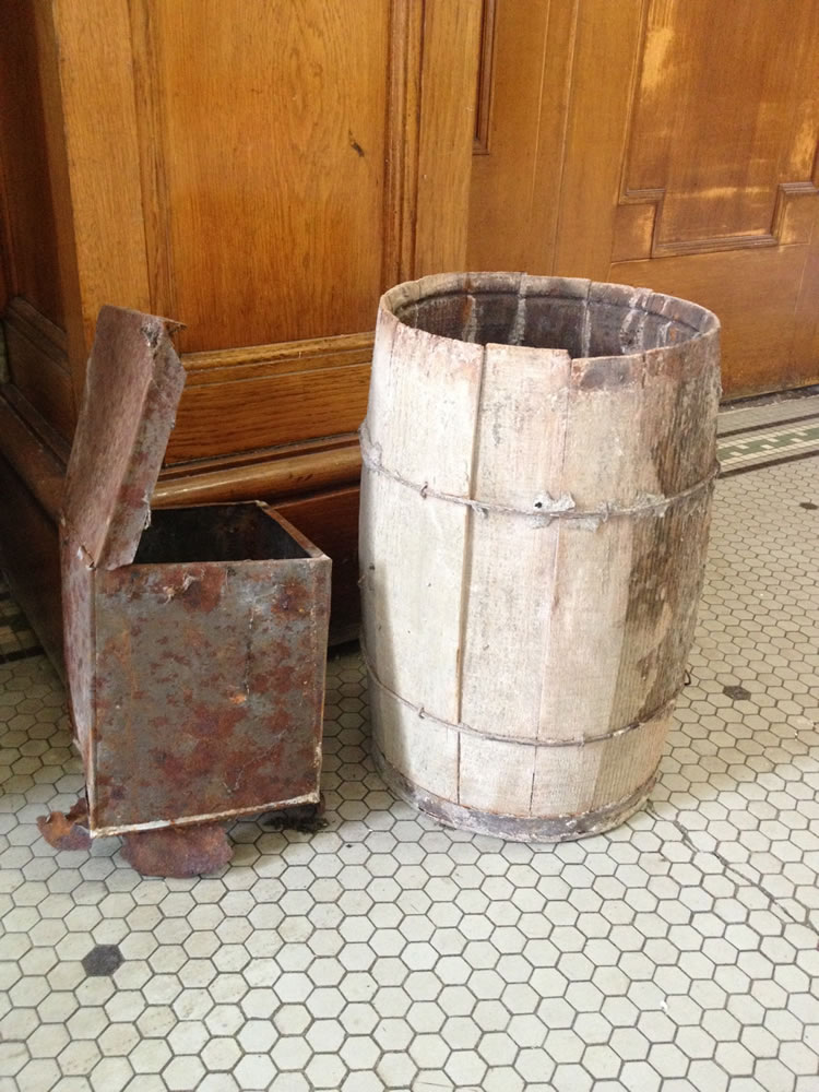 A contractor salvaged what turned out to be a time capsule found under a Ridgefield building.
