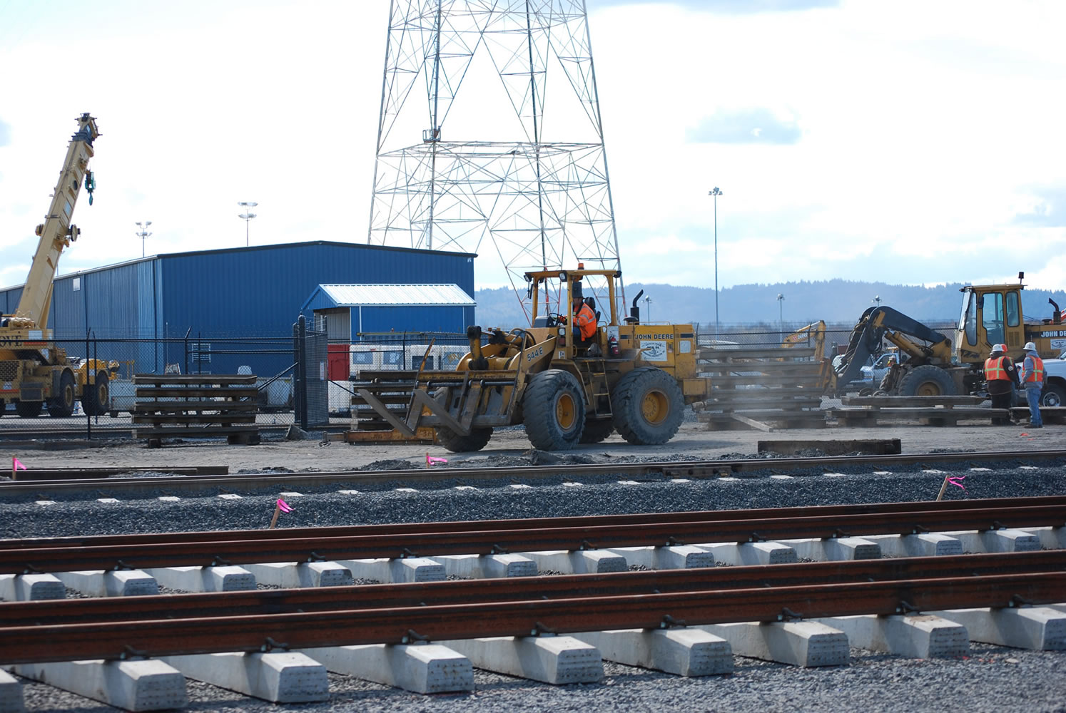 The Port of Vancouver is expanding its rail system from 16 miles to 44 miles of tracks.