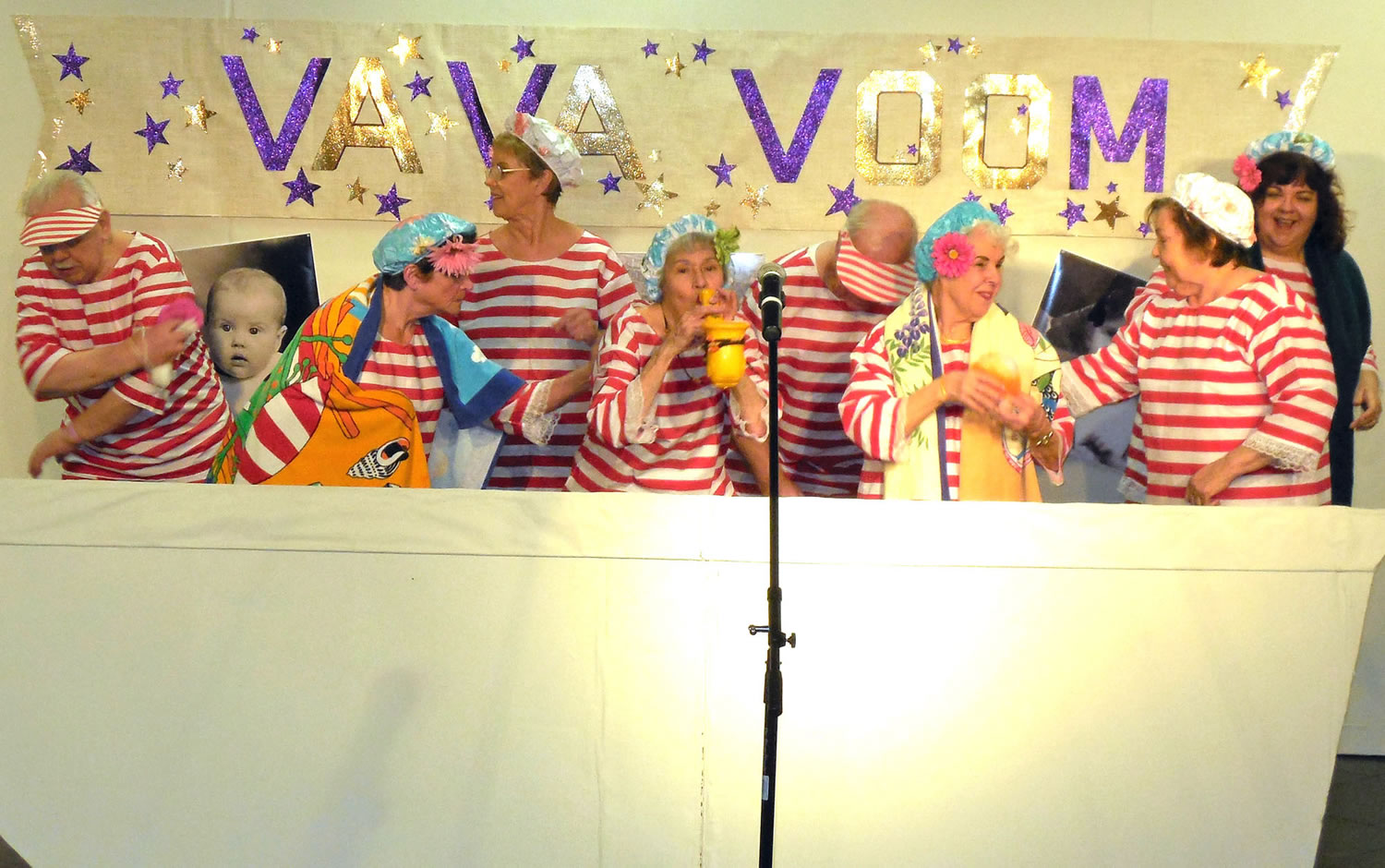 Barberton: The senior-citizen vaudeville-style troupe known as Va Va Voom cleaned up its act on April 27.