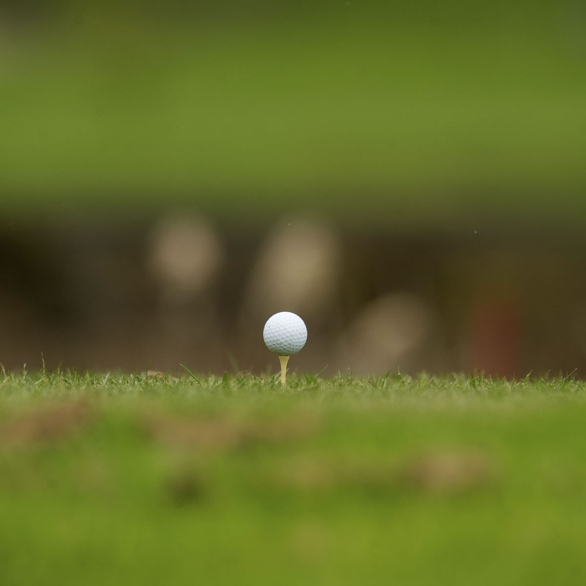 A golfer plays a round of golf at Green Mountain Golf Course on April 12.
