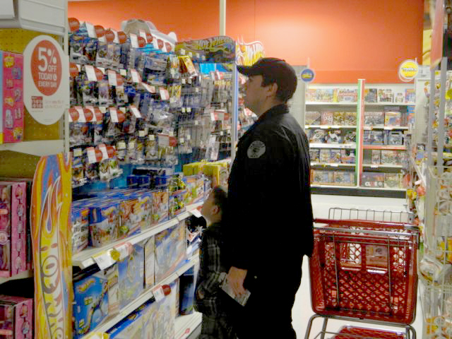 Hudson's Bay: The Vancouver Police Department took 35 in-need kids shopping Dec.