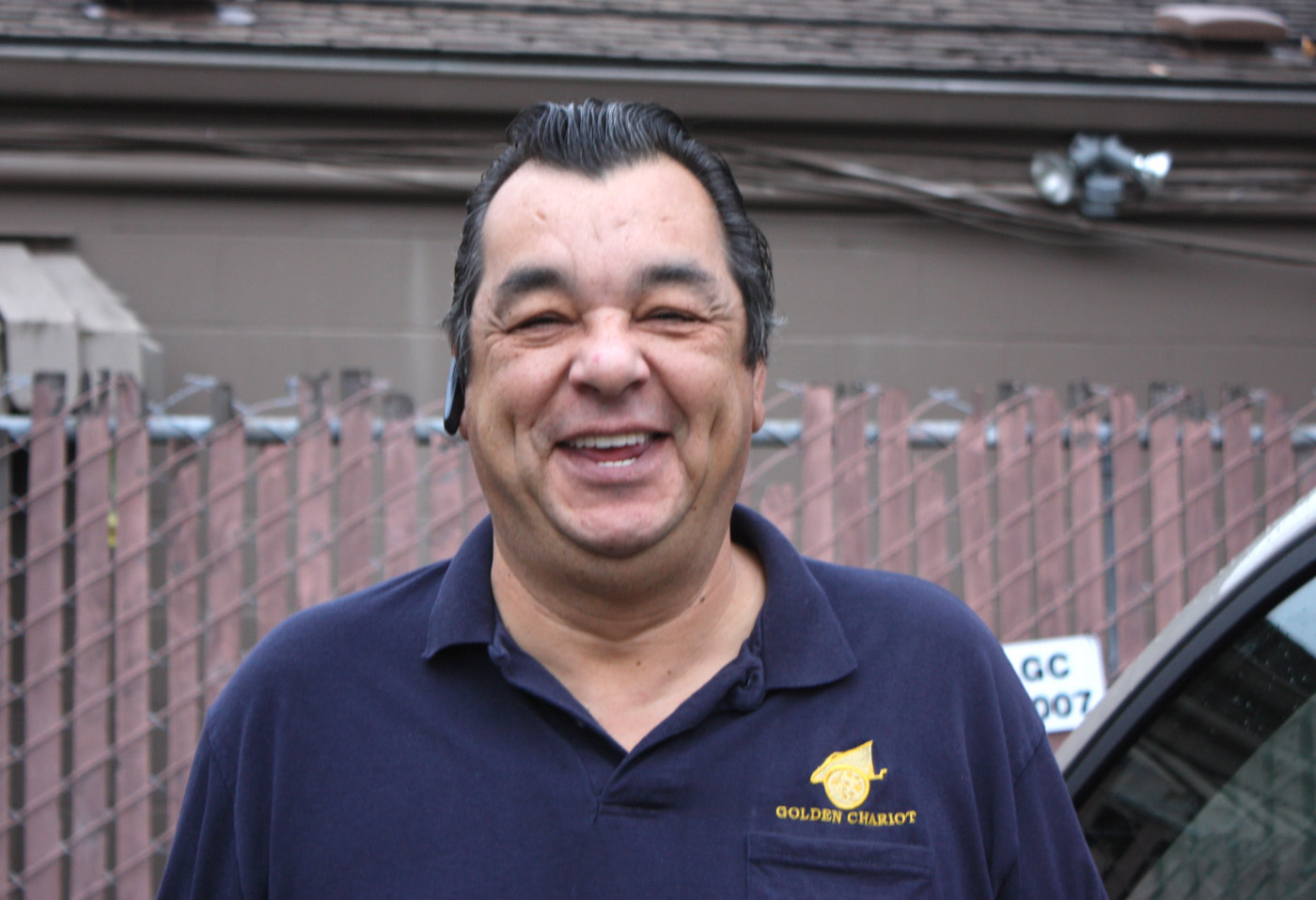 Vancouver Heights: Ron Trujillo beams after being named the 2013 Paratransit and Contracting Driver of the Year.