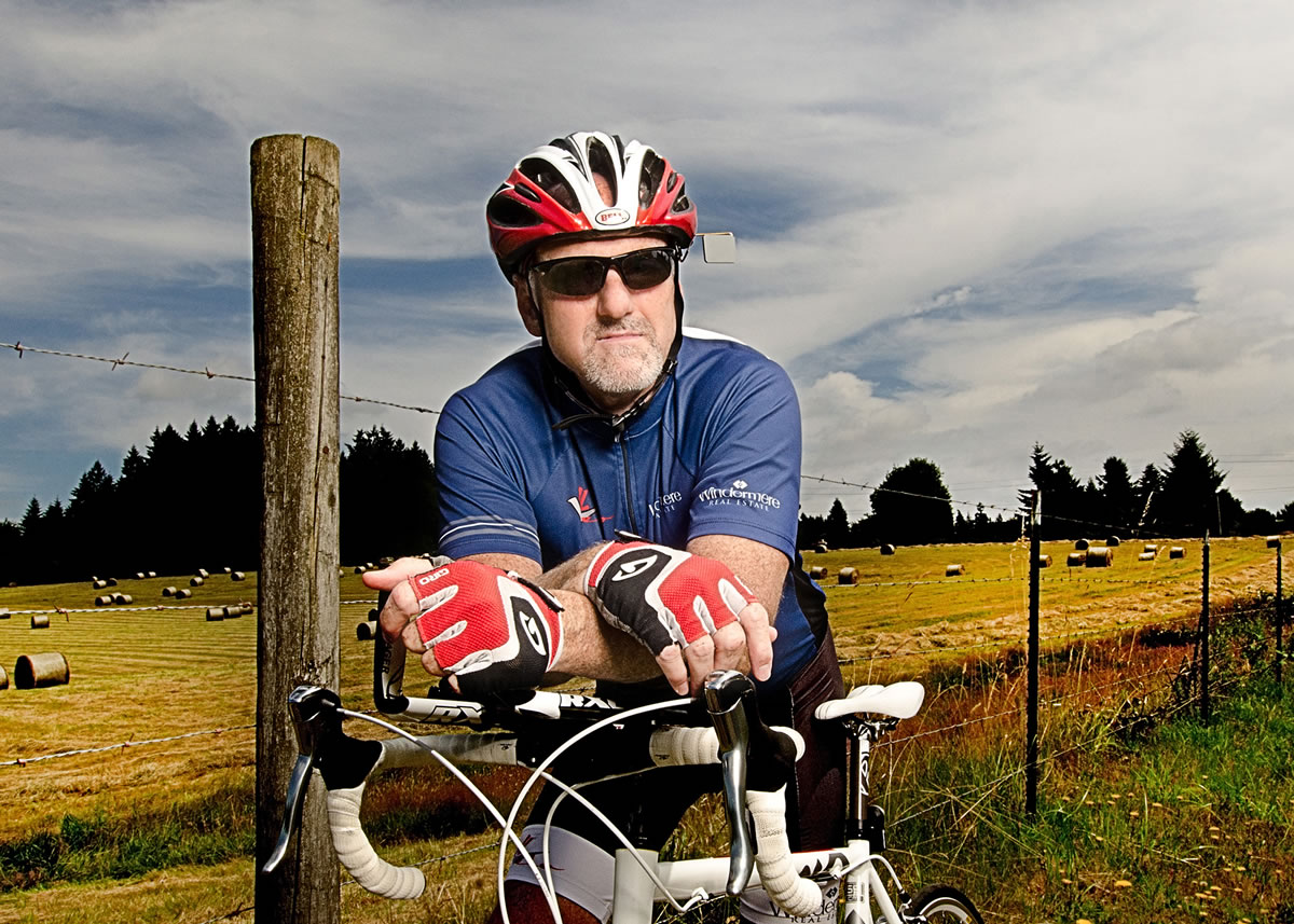Hudson's Bay: Glenn Bonner raised $2,500 for the Childrenis Justice Center by cycling the 204-mile Seattle to Portland Bicycle Classic July 14 and 15.