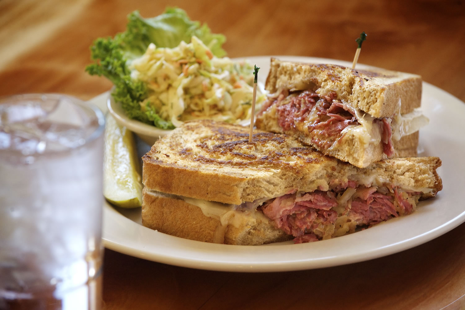 The Reuben sandwich is among the menu items at Beacon Rock Pub in Washougal.