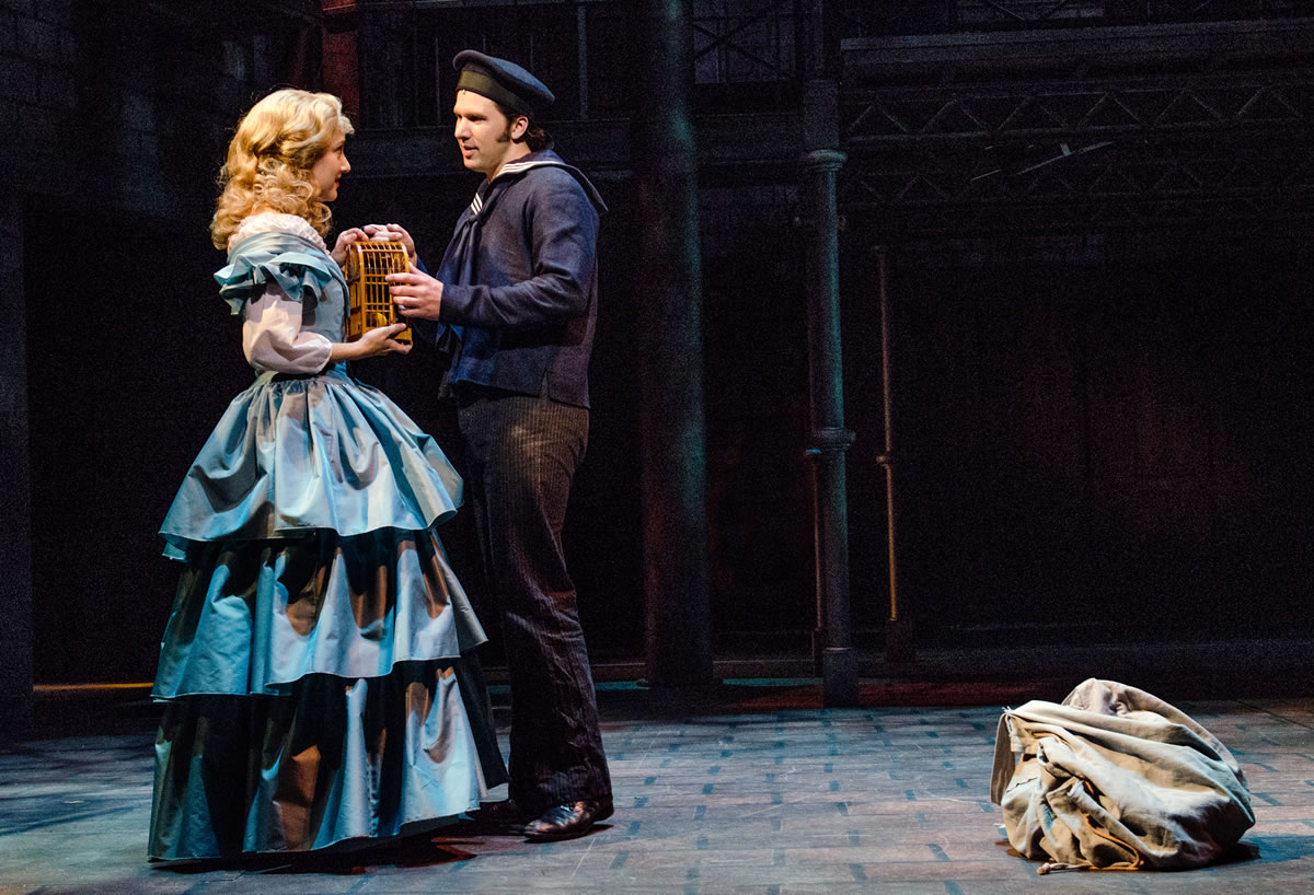 Rita Markova and Louis Hobson star in &quot;Sweeney Todd: The Demon Barber of Fleet Street,&quot; playing through Oct.