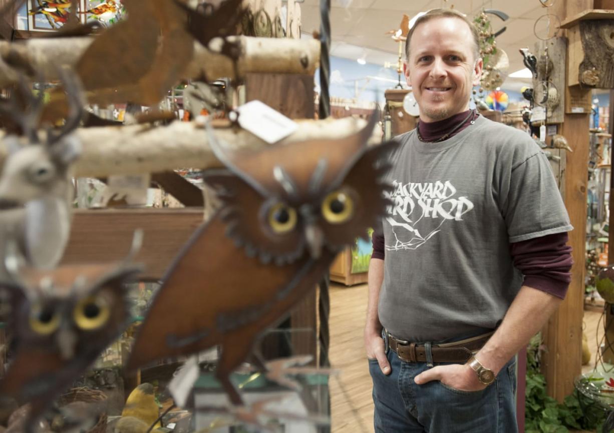 Todd Kapral owns Backyard Bird Shop in Vancouver.