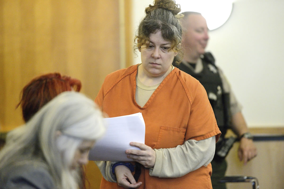 Lori Lynn Goulet, 40, of Vancouver pleaded guilty today to solicitation to commit the murder of her lover's wife in Clark County Superior Court Judge Daniel Stahnke's courtroom.