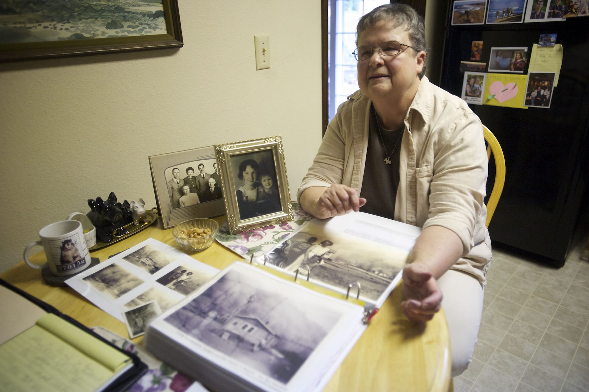 In Paquita and Jim Rupp's Cascade Park home, she talks about her family's experiences during the Dust Bowl in the 1930s.