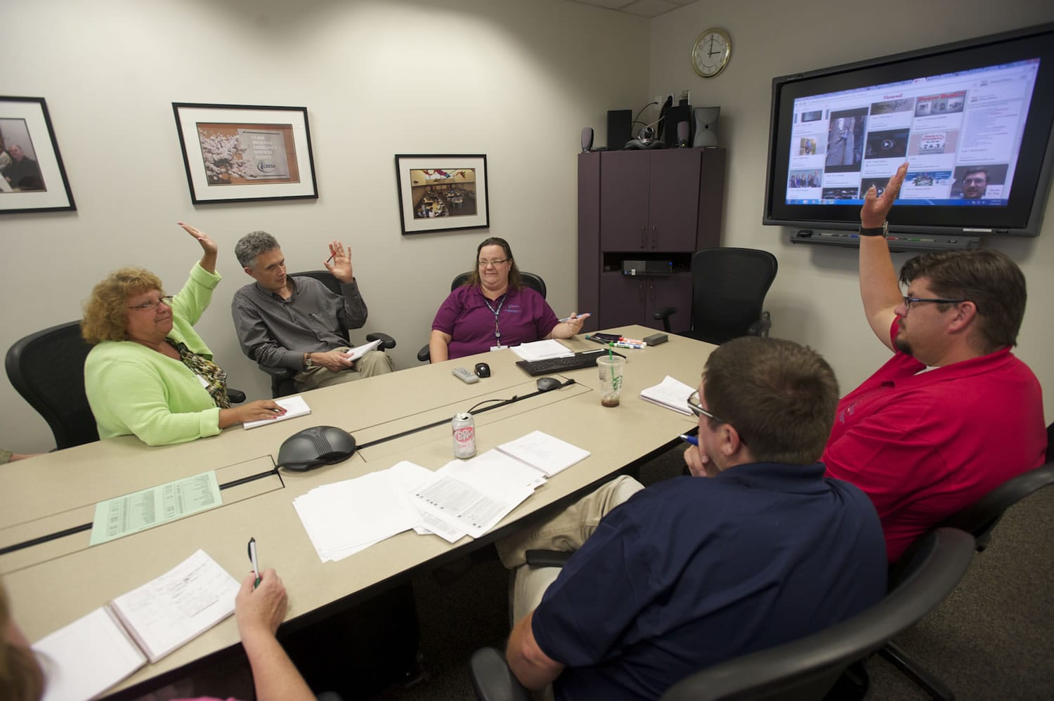 Emergency management coordinators meet every week to vote for the winners of 30 Days 30 Ways.