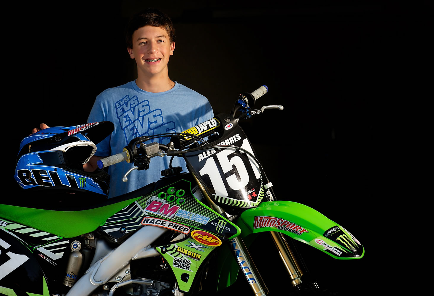 Alex Torres of Camas will race against the nation's top amateur motocross riders at Loretta Lynn's Ranch in Tennessee later this month.