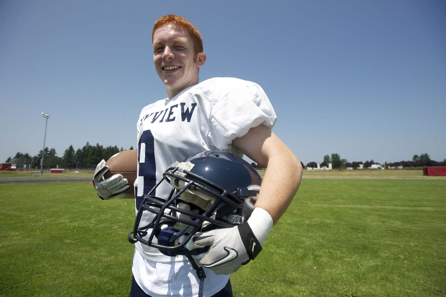 Hayden Schuh plans to walk on to the University of Washington football team after playing one final game as a representative of Skyview High School.
