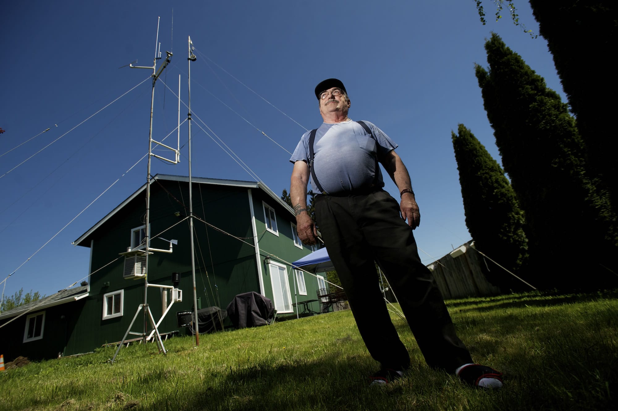 Vancouver resident Ron Baldie is a volunteer weather spotter for the National Weather Service.