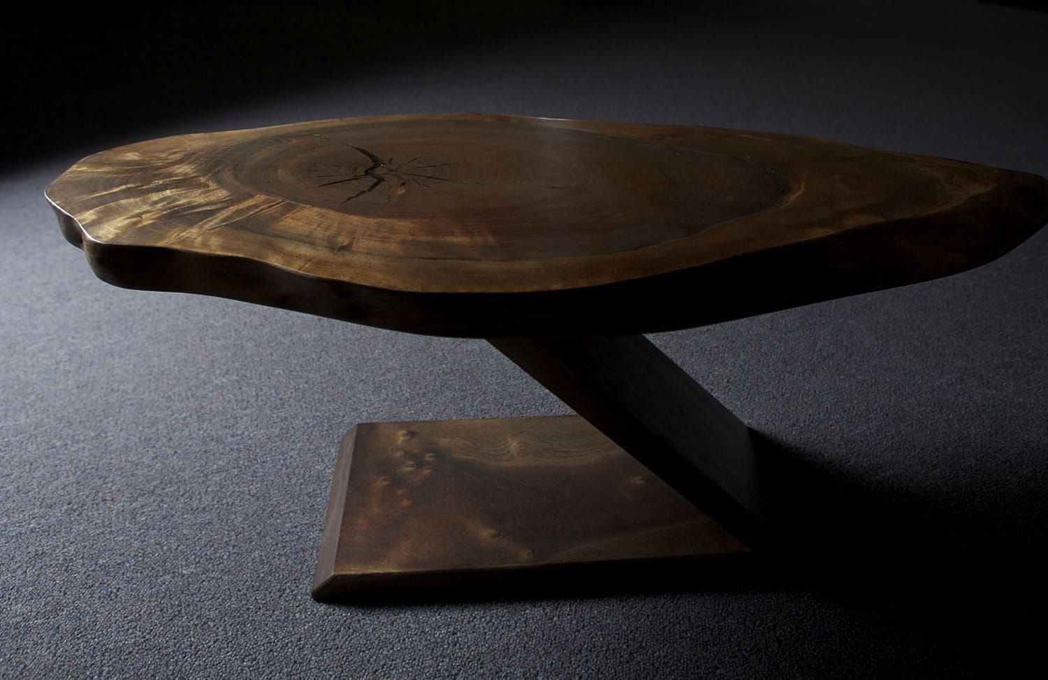 A coffee table made by Heart of Wood.