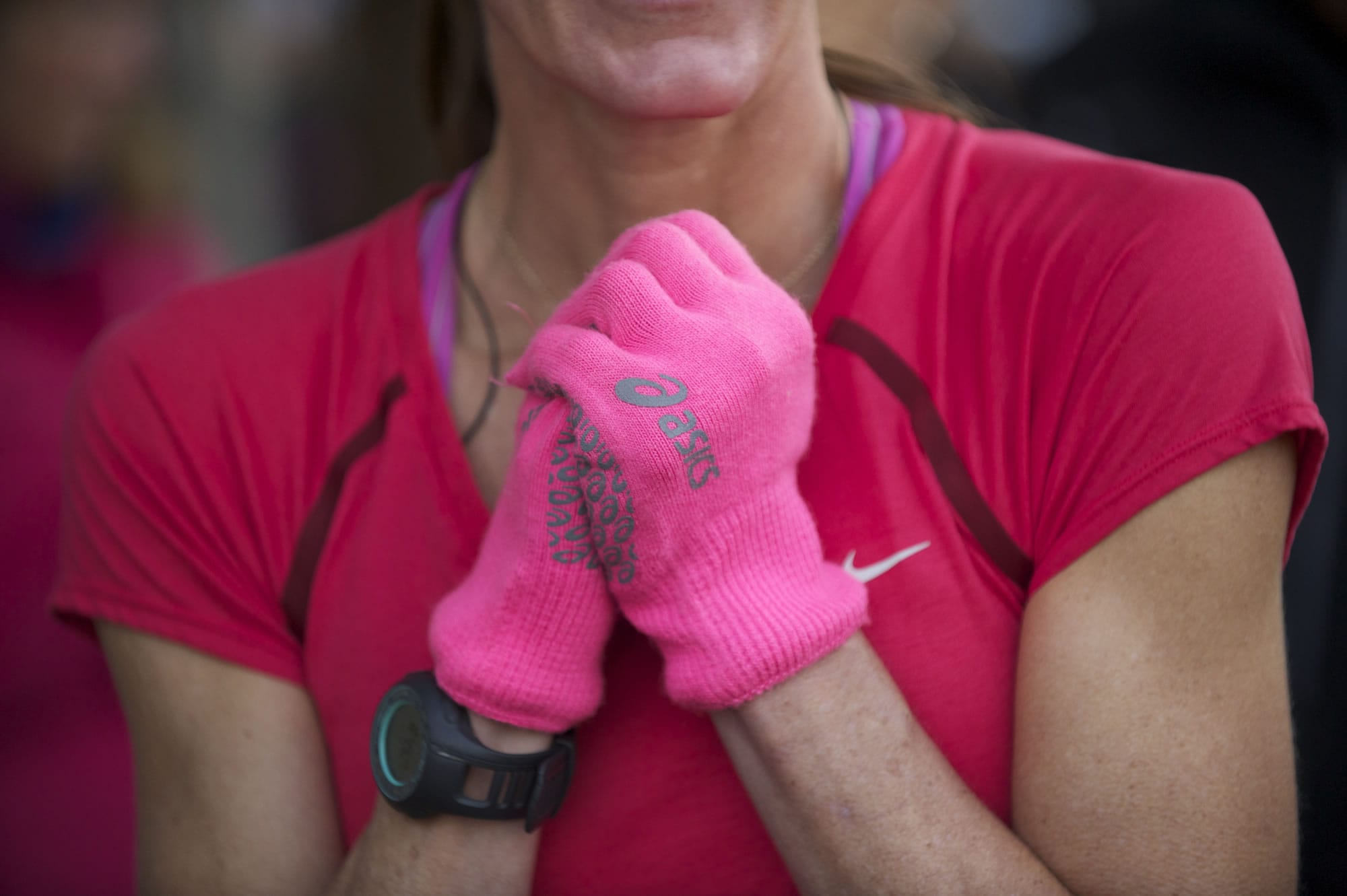 Runners take part in the 7th annual Girlfriends Half Marathon on Sunday in Downtown Vancouver. Proceeds from the 13.1 mile run will benefit Susan G.