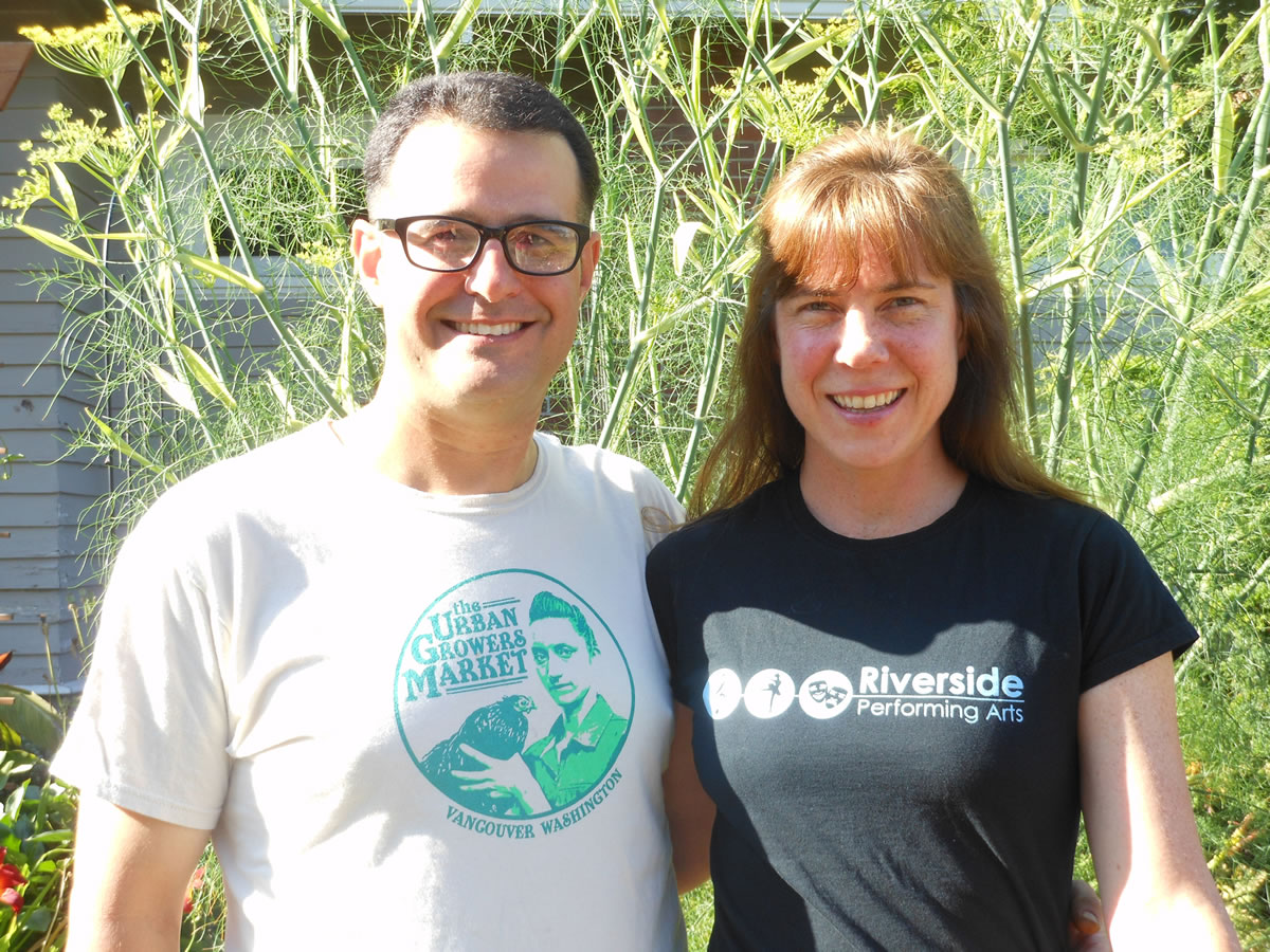 Shumway: Glenn Grossman and Tabitha Reeder took first place for their Earth-friendly garden.