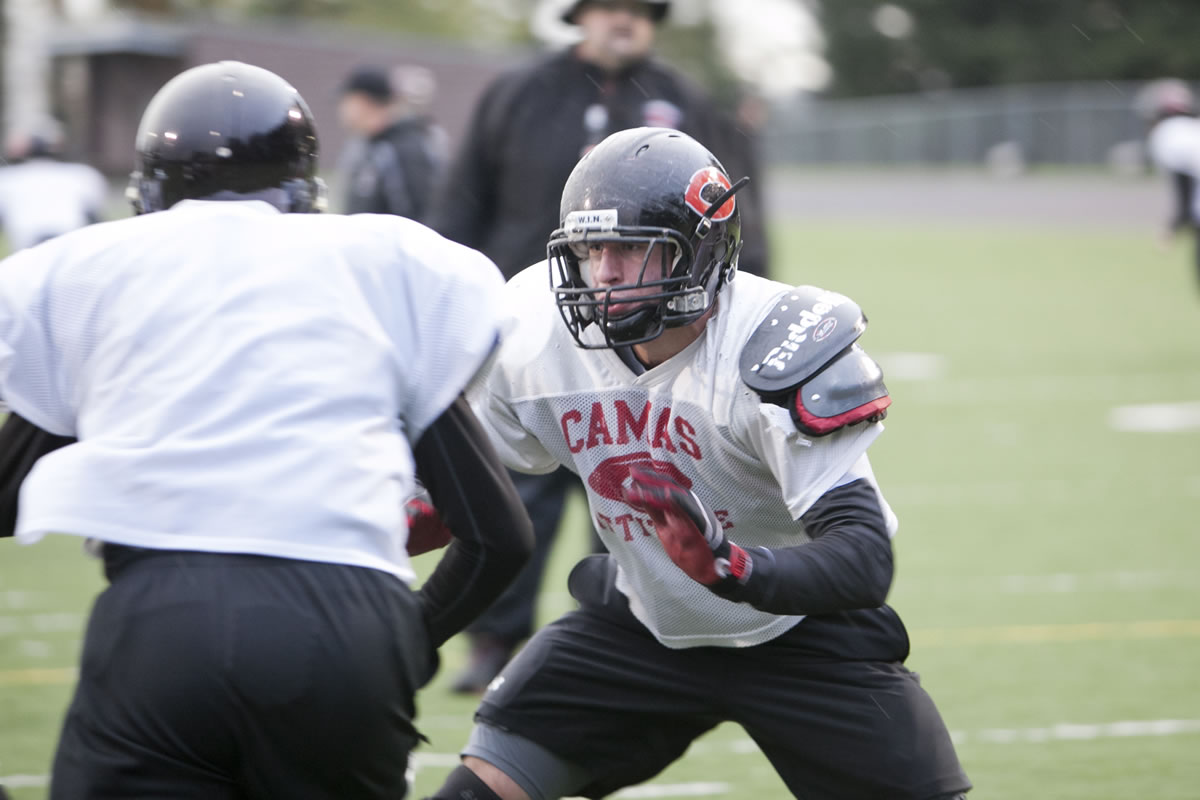 Troy Patterson, an undersized linemen who refused to accept being a second-stringer, turned into an all-league performer for the Camas Papermakers.