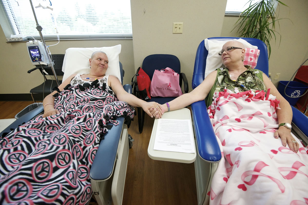 Neighbors Best Friends Wage Fights Against Breast Cancer Together The Columbian