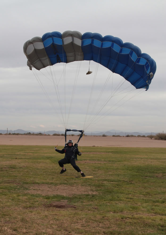 Dustin Weeks competes as part of the Air Force Academy team, Air Force Paradigm.