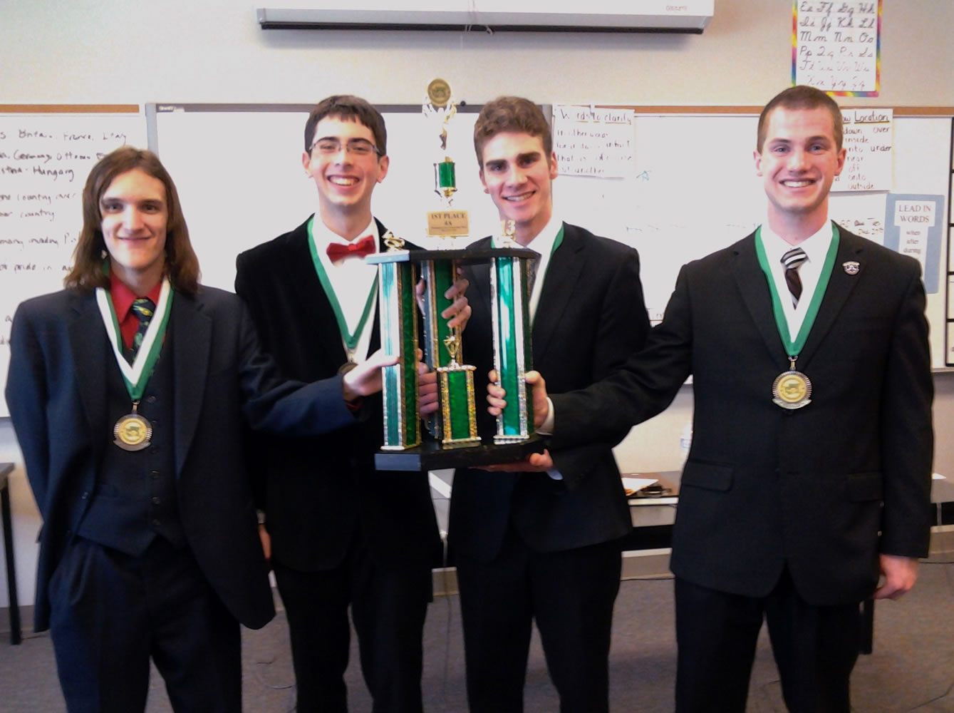 Camas: Camas High School's &quot;No. 2 Varsity&quot; Knowledge Bowl team won the state championship on March 23.