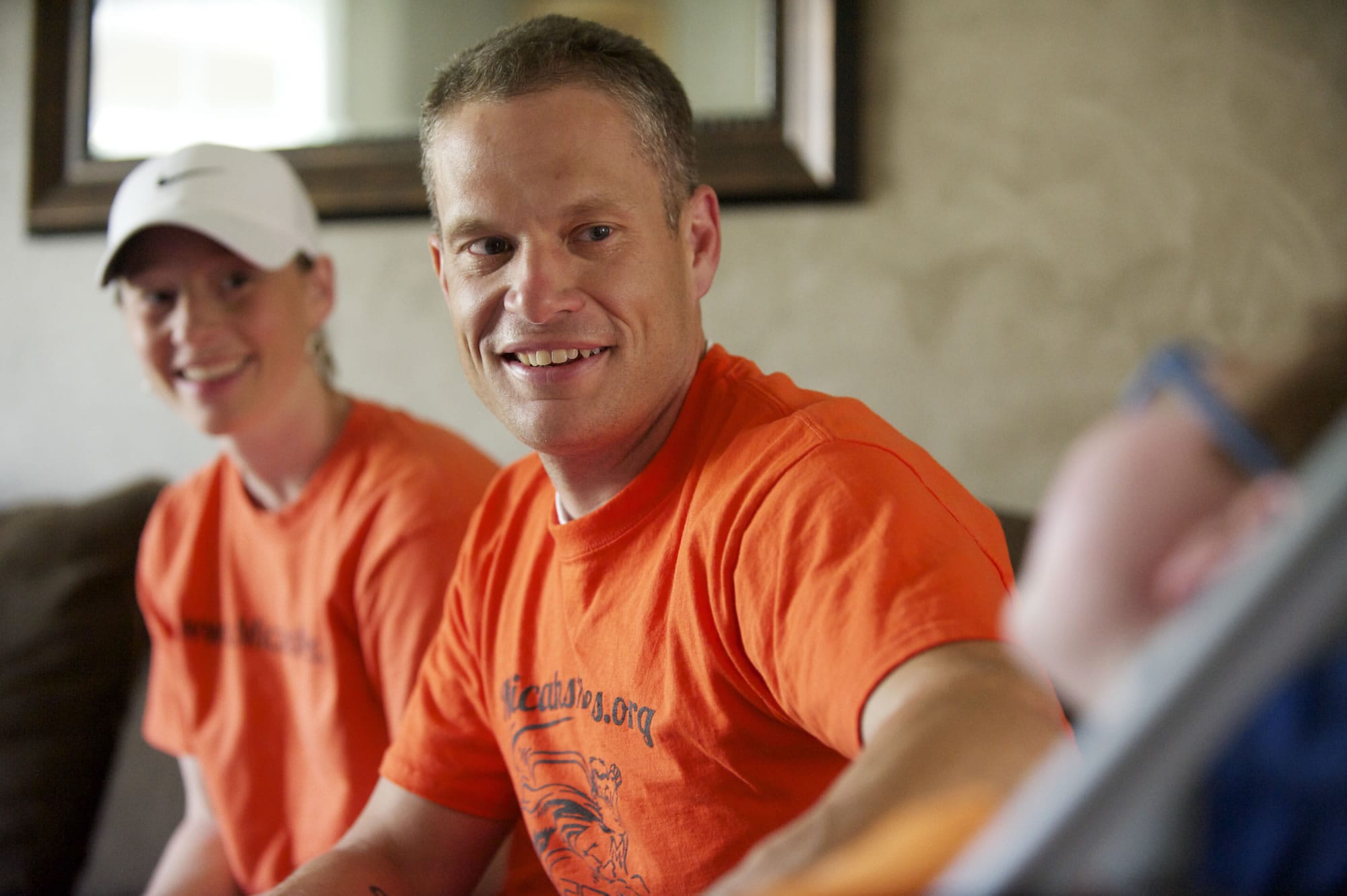 Jeff Snell and his son, Micah, will run their third marathon in three states on Sunday.