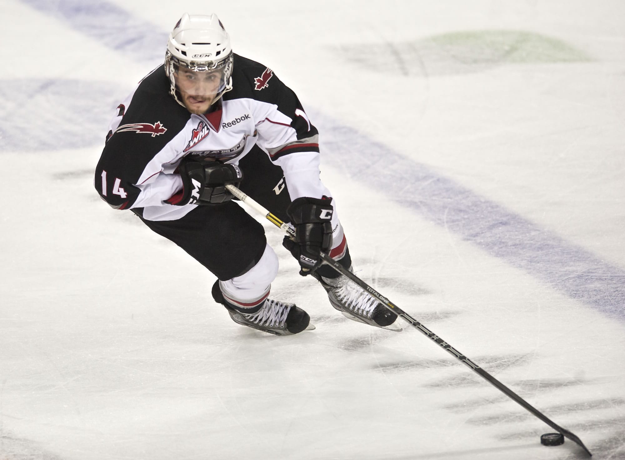Camas native Trevor Cheek was traded from the Calgary Hitmen to the Vancouver Giants on Sept. 26.
