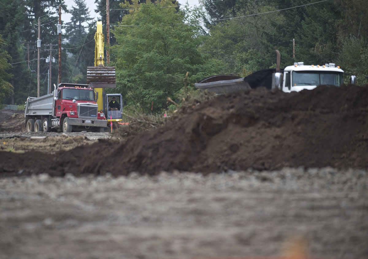 Site preparation is underway in the Salmon Creek area for a senior living complex, being built by Salem-based Bonaventure Senior Living.
