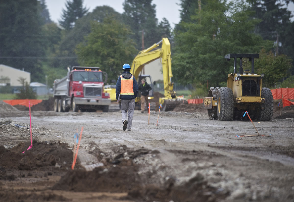 Site preparation is underway in the Salmon Creek area for a senior living complex, being built by Salem-based Bonaventure Senior Living.
