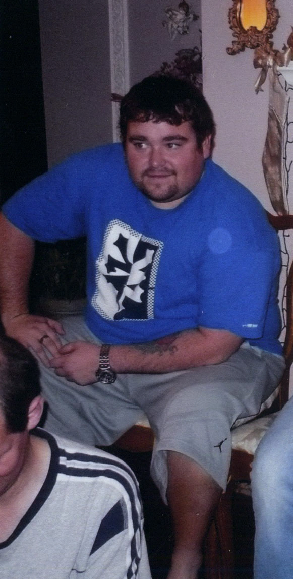 Vancouver native Luke Ashe, shown here in December 2010, lost 100 pounds in the last year through diet changes and exercise.