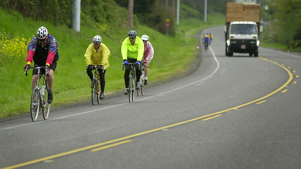 The Ride Around Clark County cycling event includes four organized bike rides aimed at various skill levels.