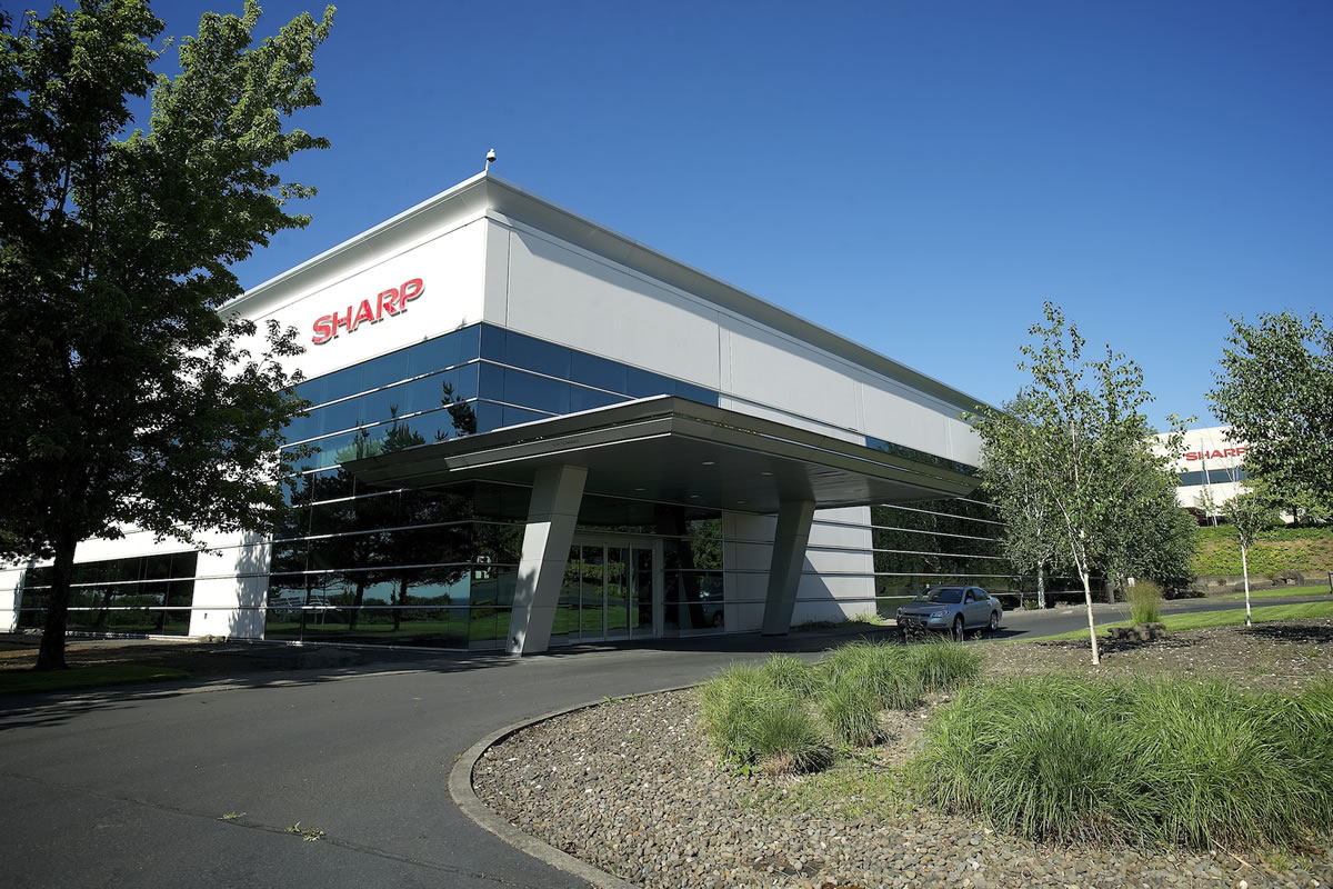 Sharp Microelectronics of the Americas and Sharp Laboratories of America have consolidated staff into one of two buildings on the Camas campus, leaving this building vacant and ready to lease.