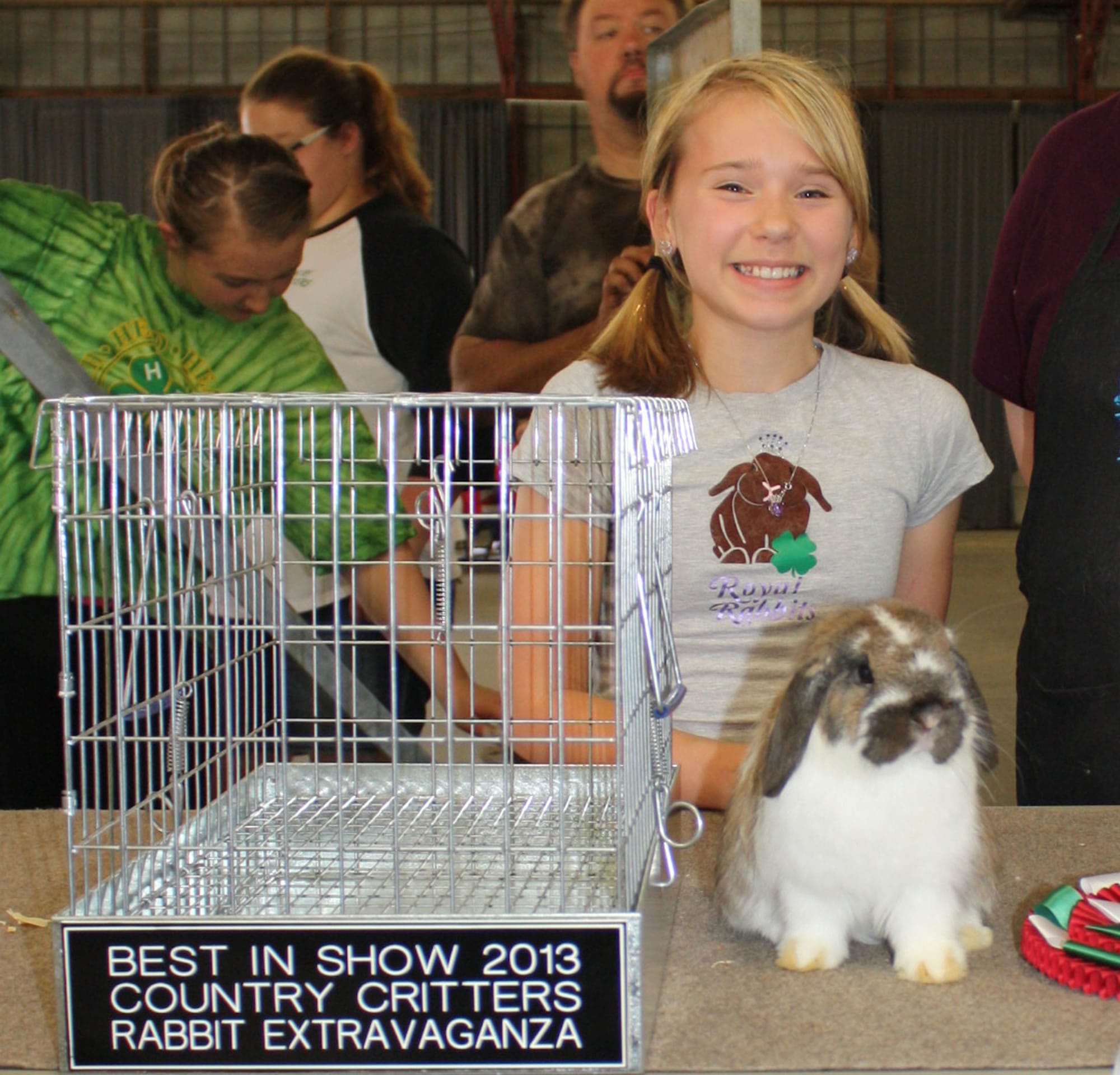 Ridgefield: Autumn Richardson won Best of Show and Best Opposite Sex honors at the Country Critters Rabbit Extravaganza show May 11 at the Clark County Fairgrounds.