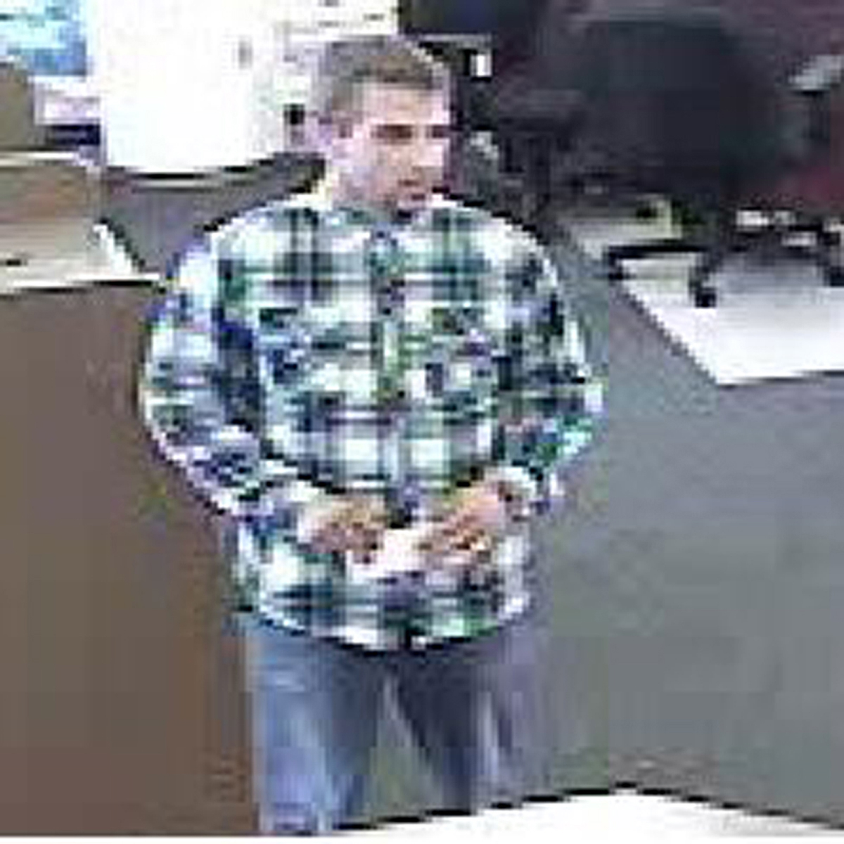 Camas police are searching for this man, suspected of robbing the U.S.