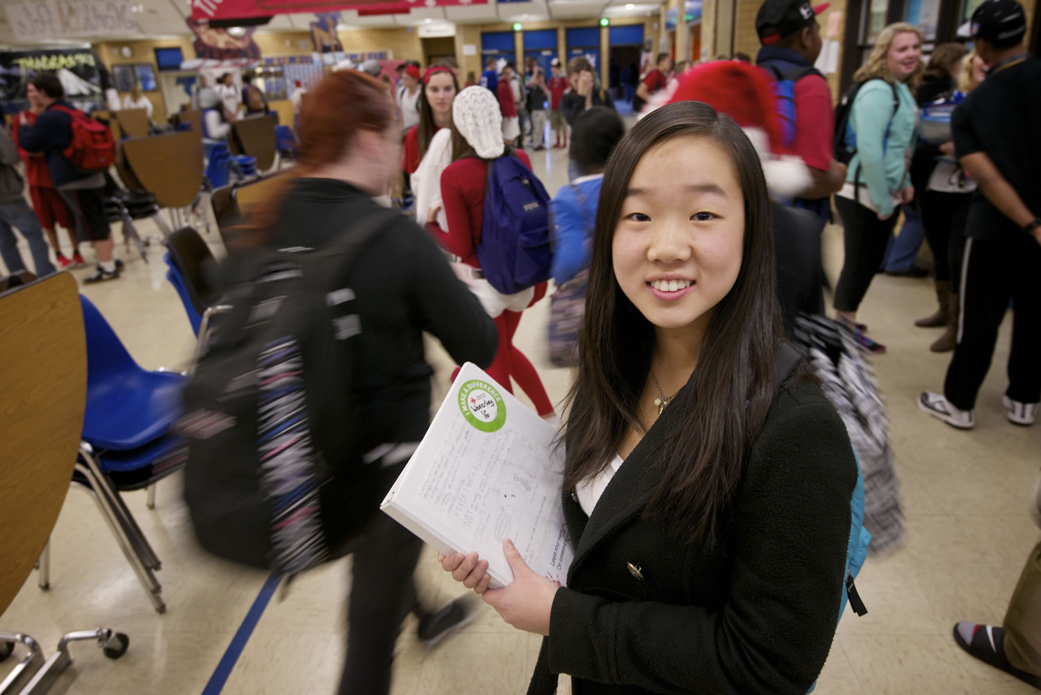 Waverley He, 16, a junior at Mountain View High School, scored a perfect 2400 on her SAT test.