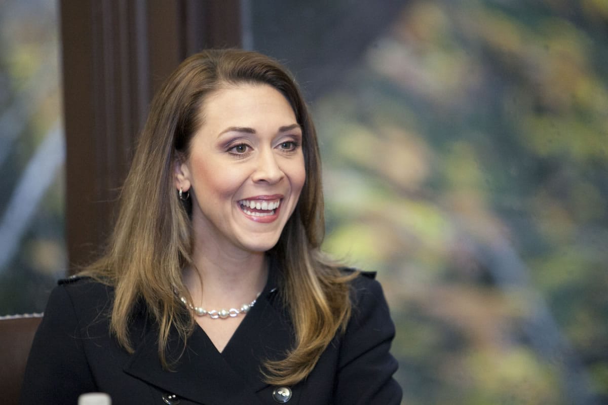 U.S. Rep. Jaime Herrera Beutler, R-Camas, talks with The Columbian on Nov. 19 about the challenges she might face during her second congressional term.