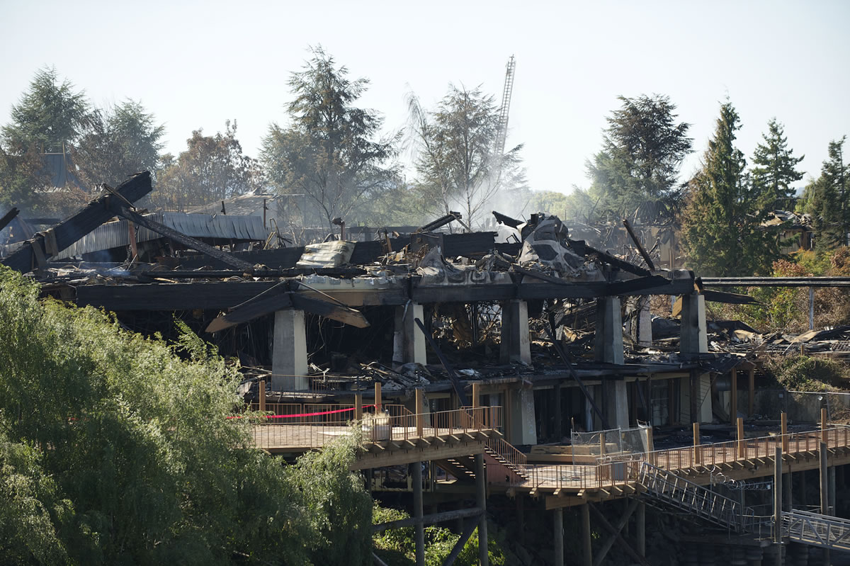 The investigation into the fire at the Thunderbird Hotel at Jantzen Beach continues.