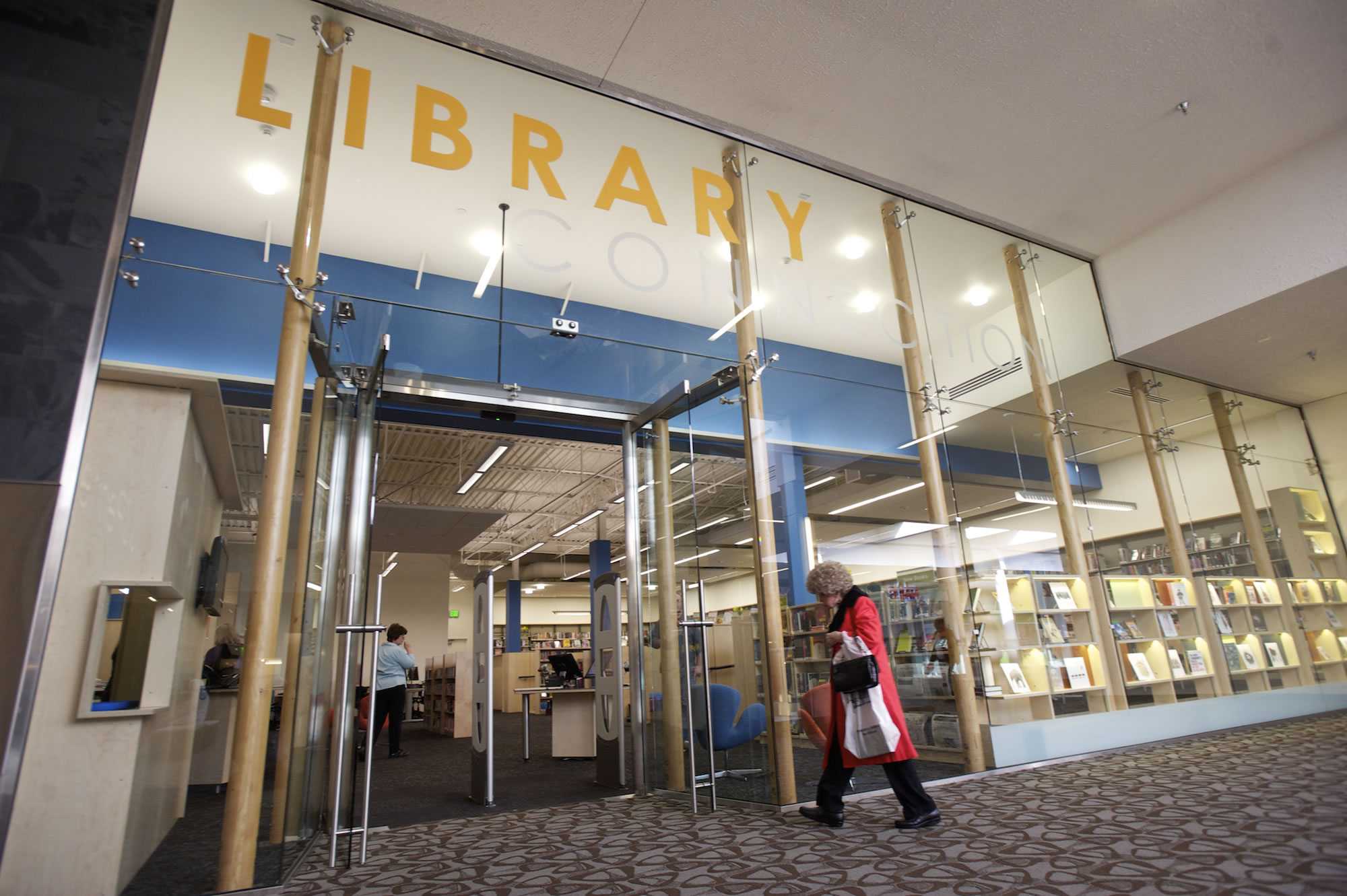 Doors to The Mall Library Connection are now open following Monday's &quot;soft&quot; launch at the Westfield Vancouver mall.