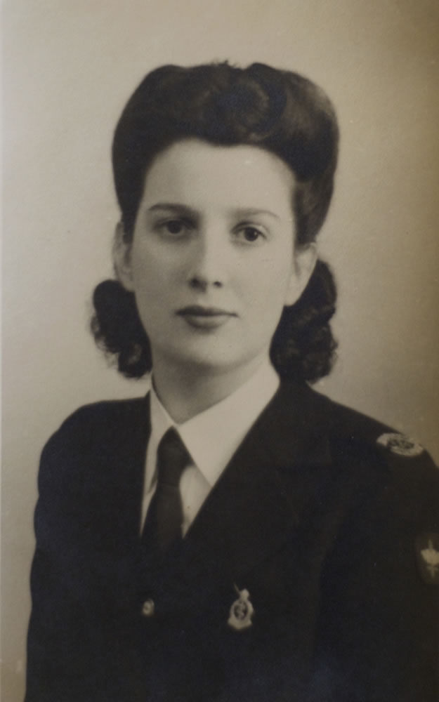 Marguerite Wunder worked at a bank when she was 16 because so many men had gone to war.