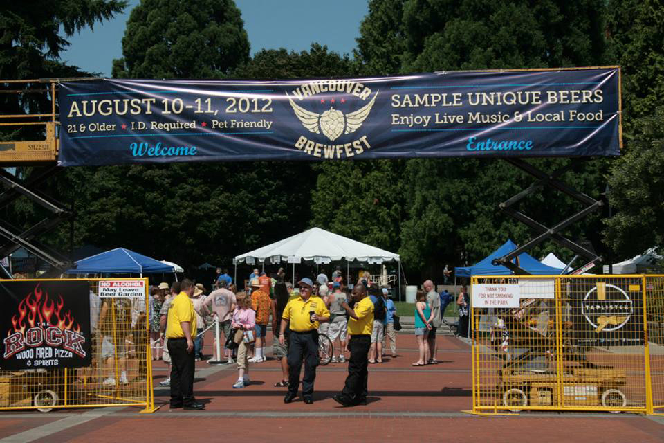 The Vancouver Brewfest drew more than 5,000 people to Esther Short Park last August.