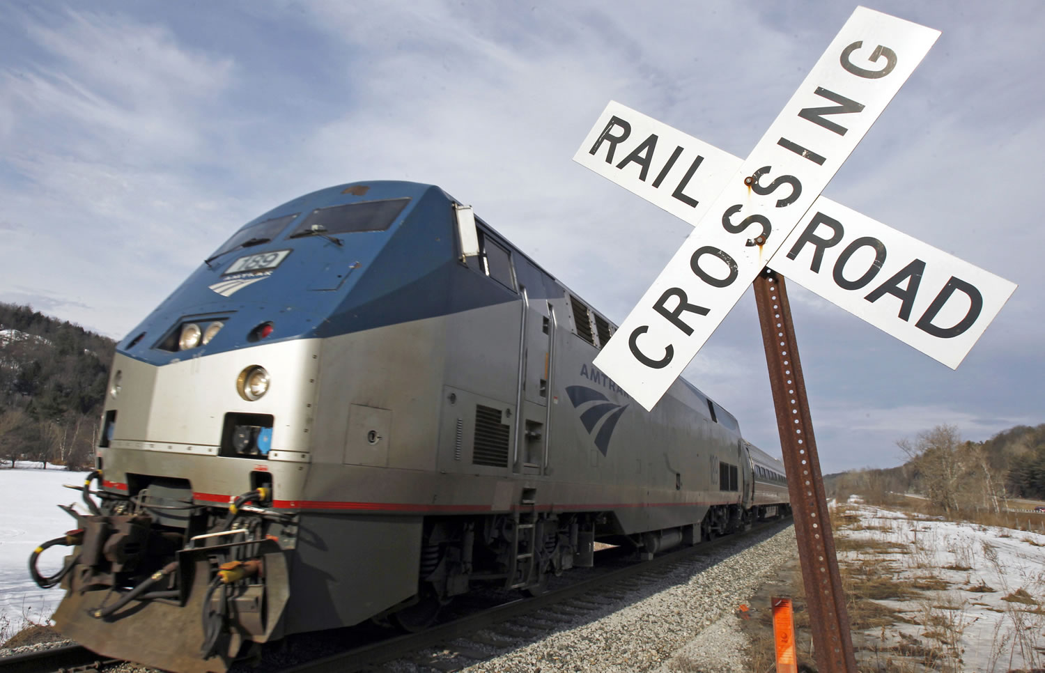 Amtrak says ridership has increased in the first six months of fiscal year 2013, with ridership in March setting a record as the single best month ever in Amtrak's history.