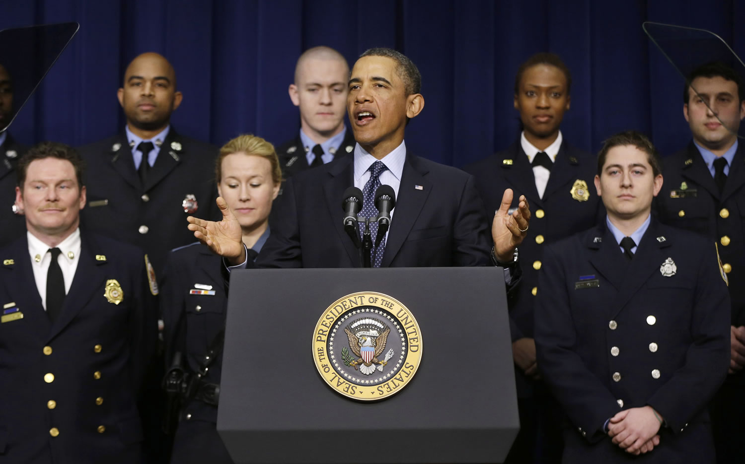 President Barack Obama talks about sequestration Feb.