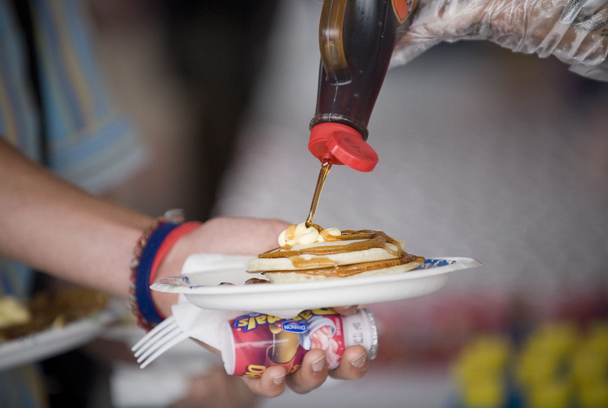 A free pancake breakfast will greet visitors to the Clark County Fair from 8 to 11 a.m. Aug. 2.