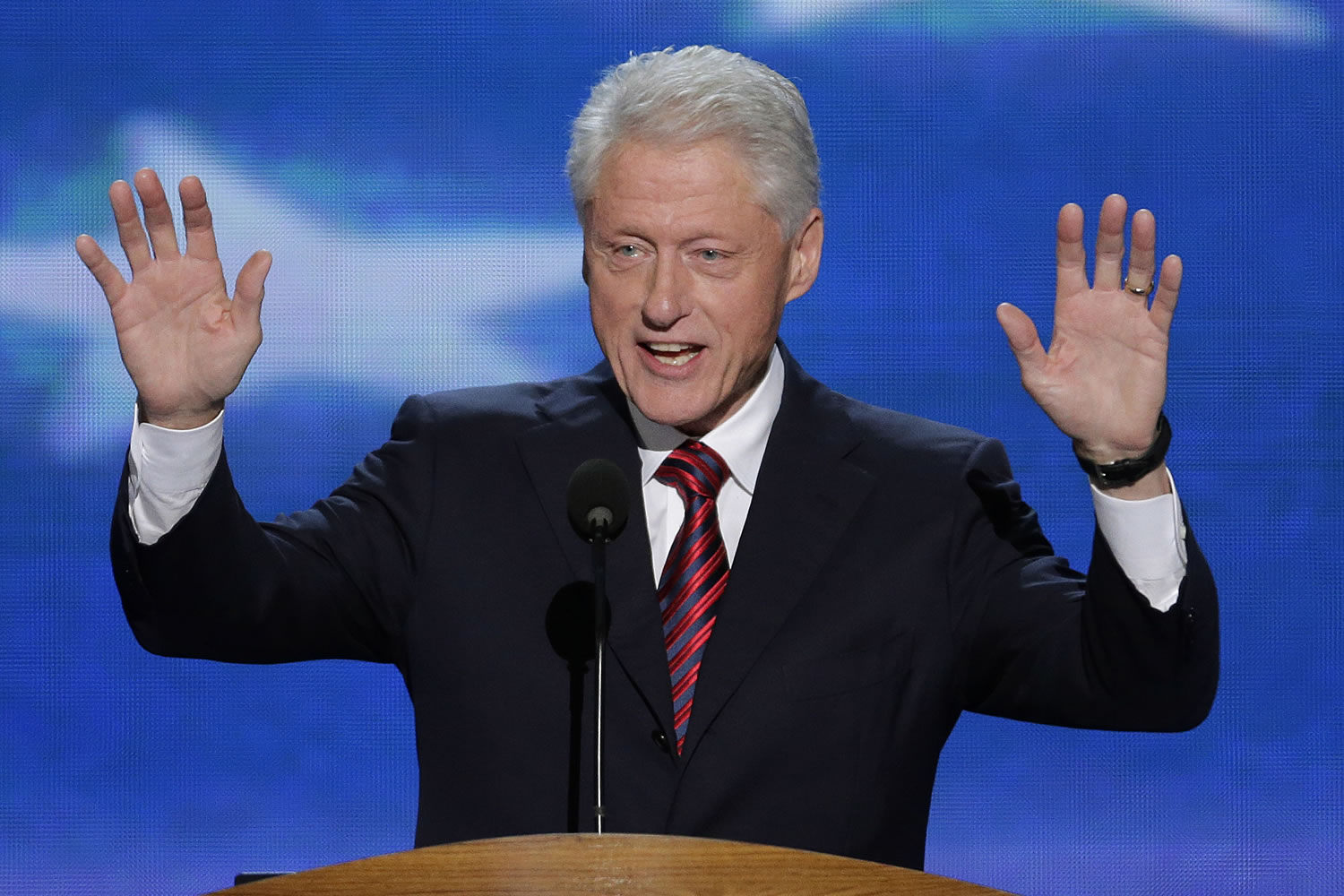 Bill Clinton
Speech rocks Democratic convention