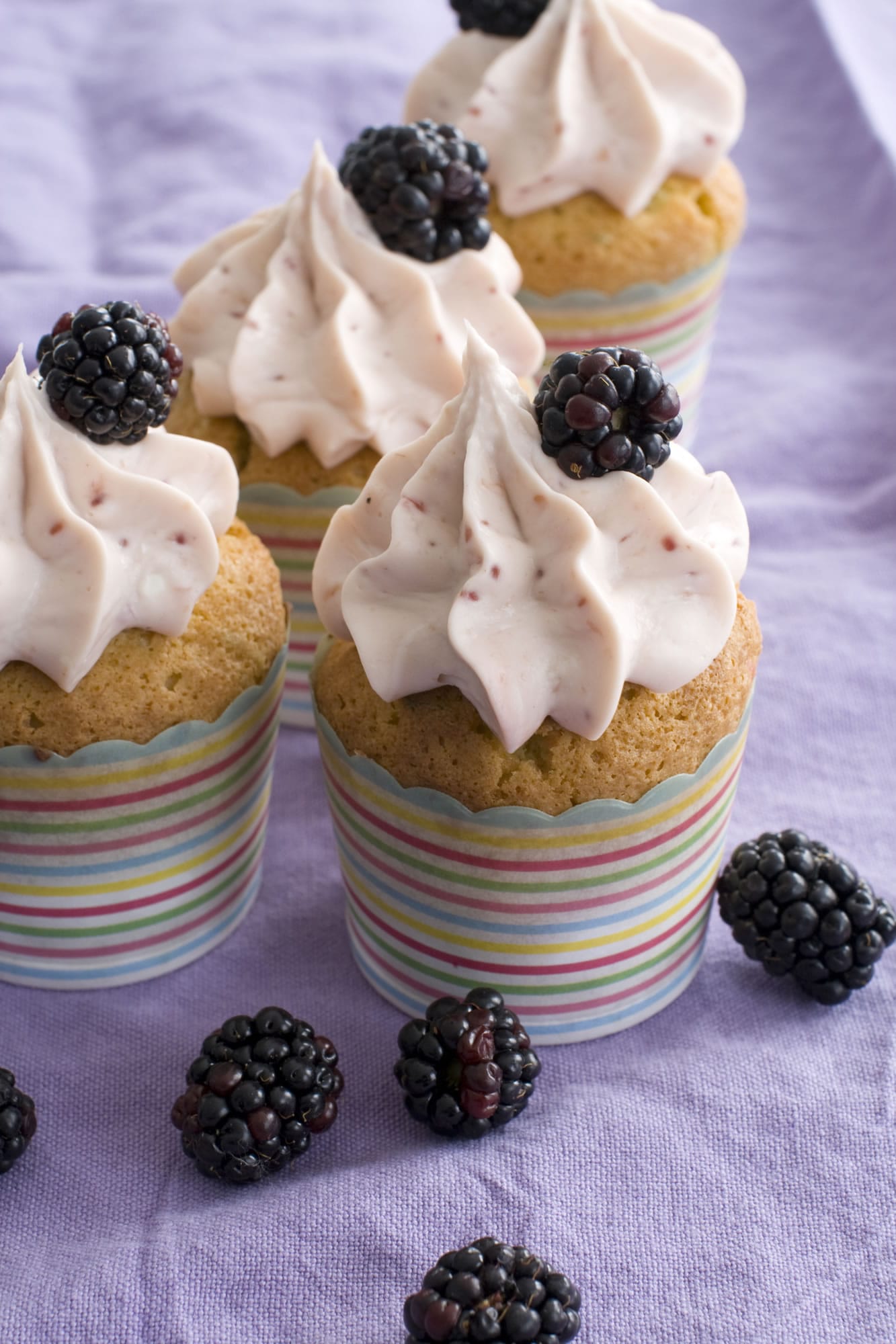 Fruit Punch Spring Cupcakes start with a white chocolate cake base and then get a citrus hit.