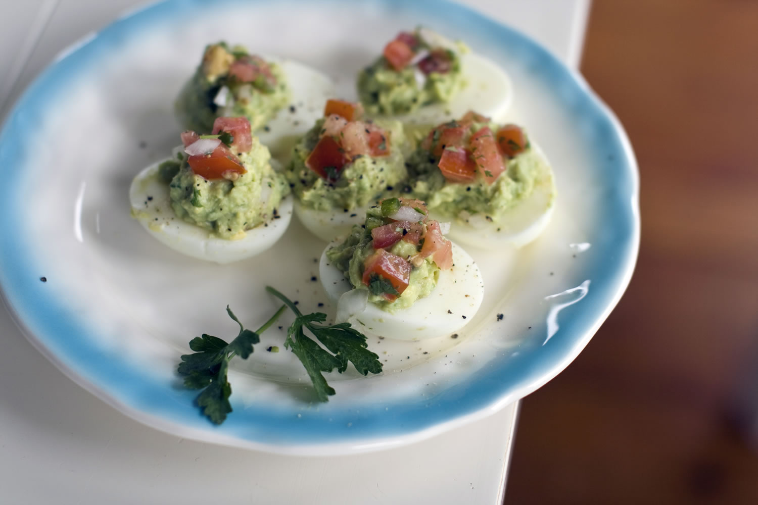 Mexican-style Stuffed Eggs have a little more zip than your typical deviled eggs.